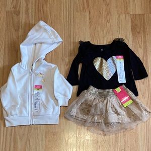 3 pc 3 month Baby Outfit